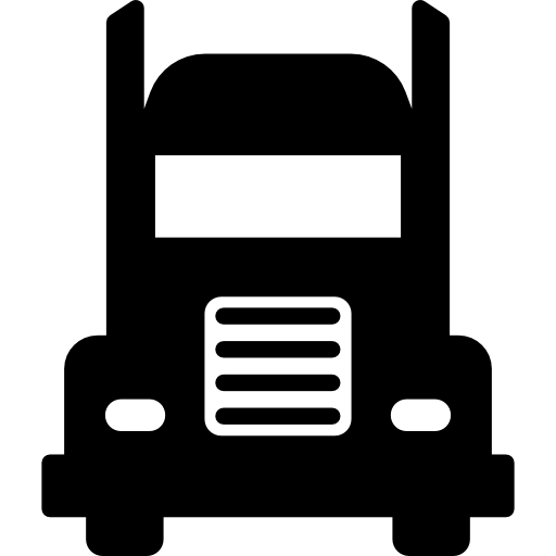 Icon of a truck head-on
